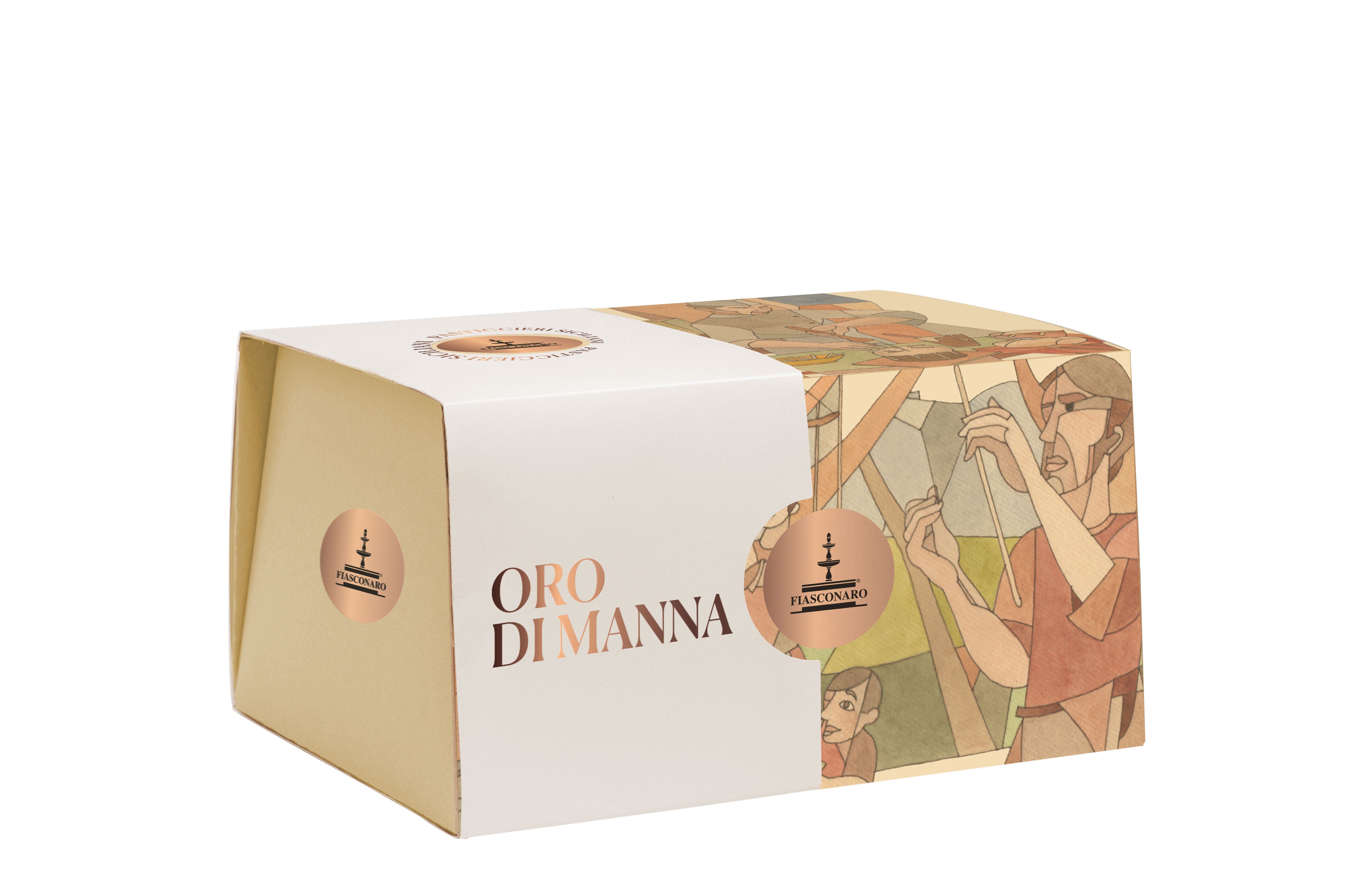 Panettone Fiasconaro Oro Manna et Manna Crème 1000g